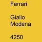 Preview: Ferrari, Giallo Modena, 4250.